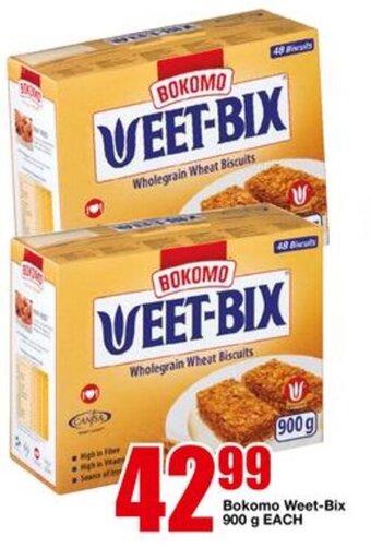OK Foods Bokomo Weet-Bix 900g offer