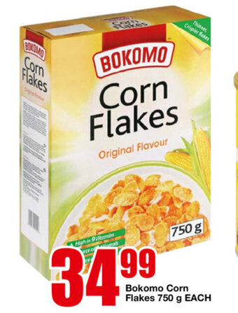 OK Foods Bokomo Corn Flakes 750g offer