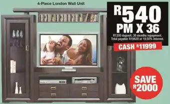 House & Home London Wall Unit offer
