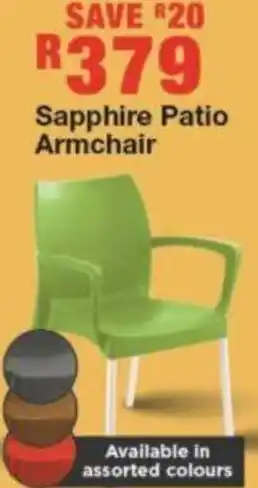 House & Home Sapphire Patio Armchair offer