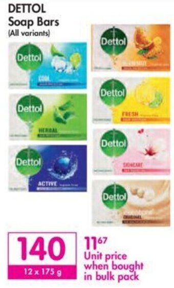 Dettol Soap Bars 12 x 175g