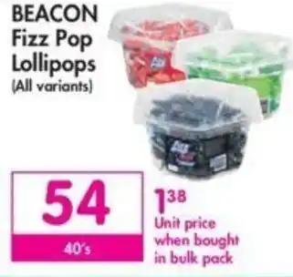 Makro Beacon Fizz Pop 40's offer