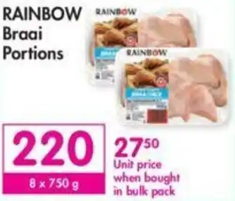 Makro Rainbow Braai Portions 8 x 750g offer