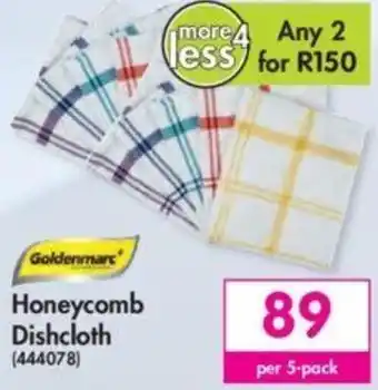 Makro Honeycomb Dishcloth 5 pack offer