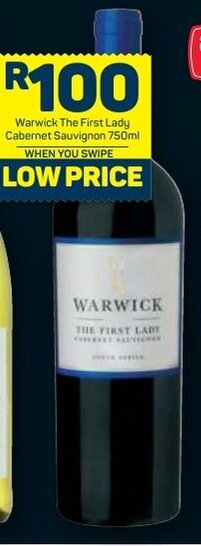 Pick n Pay Warwick The First Lady Cabernet Sauvignon 750ml offer