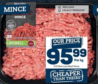 Pick n Pay PnP Bulk Lean Beef Mince offer