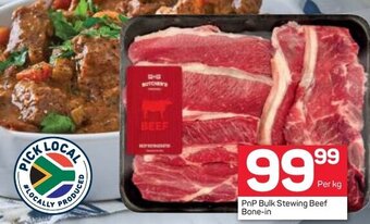 Pick n Pay PnP Bulk Stewing Beef Bone-in offer