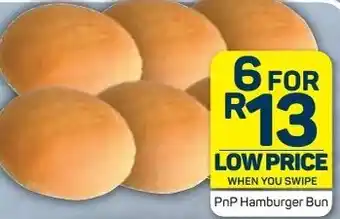 Pick n Pay PnP Hamburger Bun offer
