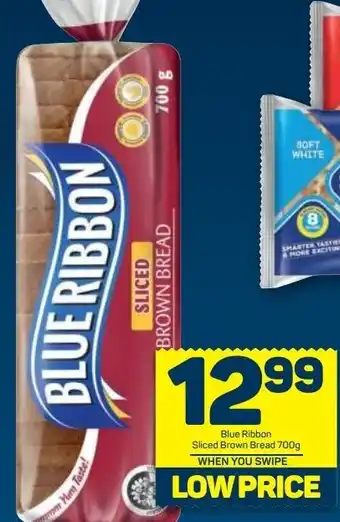 Pick n Pay Blue Ribbon Sliced Brown Bread 700g offer