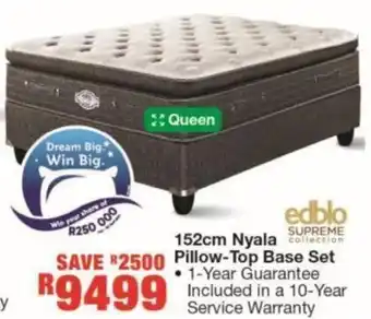House & Home Nyala Pillow-Top Base Set 152cm offer