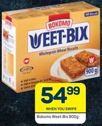 Pick n Pay Bokomo Weet-Bix 900g offer