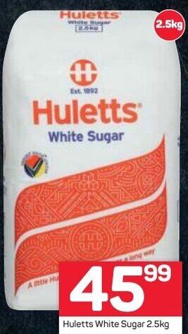 Pick n Pay Huletts White Sugar 2,5kg offer