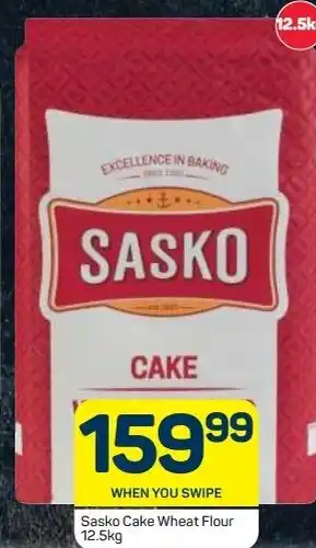 Pick n Pay Sasko Cake  Wheat Flour 12,5kg offer