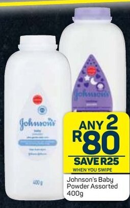 Johnson's Baby Powder assorted 400g