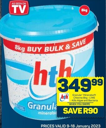 Granular Mineralsoft Chlorine 8kg, L146