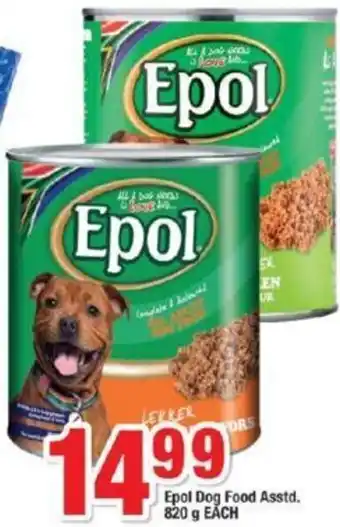 OK Foods Epol Dog Food Asstd. 820g offer