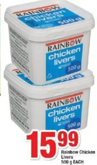 OK Foods Rainbow Chicken Livers 500g offer