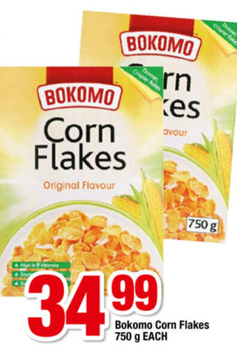 OK Foods Bokomo Corn Flakes 750g offer