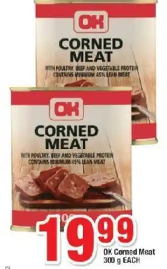 OK Foods Ok Corned Meat 300g offer