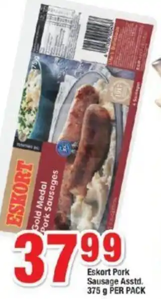 OK Foods Eskort Sausage Asstd. 375g offer