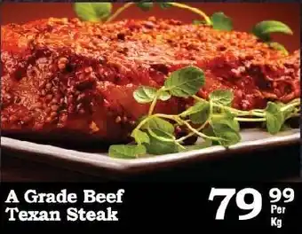 Oxford Freshmarket A Grade Beef Texan Steak offer