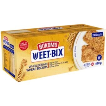 Shoprite Bokomo weet-bix wholegrain wheat biscuits 450g offer