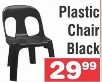 Advance Cash n Carry Plastic Chair Black offer