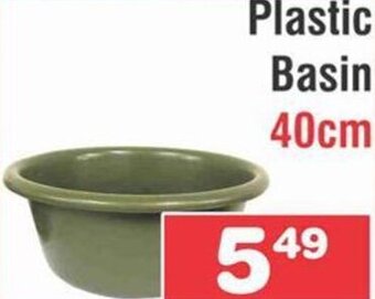 Advance Cash n Carry Plastic Basin 40cm offer