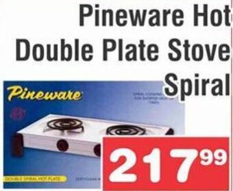 Pineware Hot+Double Plate Stove Spiral