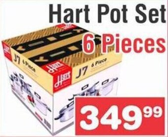 Hart Pot Set 6 Pieces