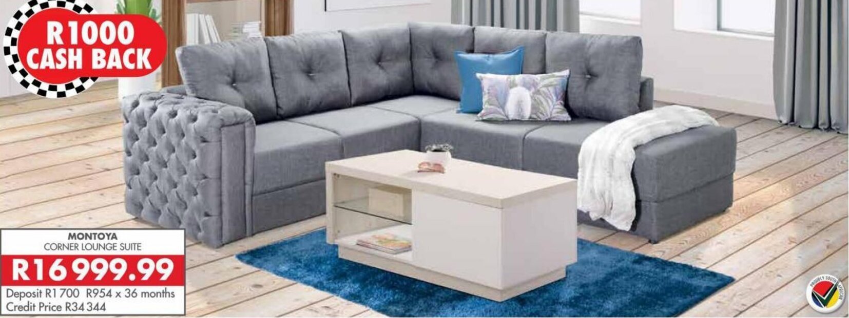 Montoya Corner Lounge Suite offer at Beares