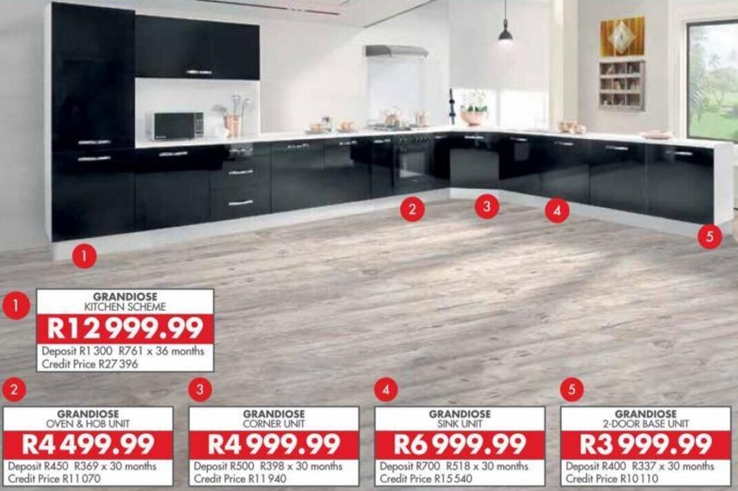 Grandiose Kitchen Scheme offer at Beares