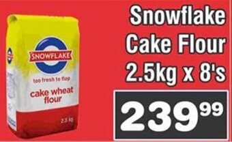 Advance Cash n Carry Snowflake Cake Flour 2.5kg x 8's offer