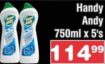 Handy Andy 750ml x 5's