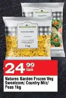 Oxford Freshmarket Natures Garden Frozen Veg Sweetcorn 1Kg offer