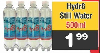 Advance Cash n Carry Hydr8 Still Water 500ml offer