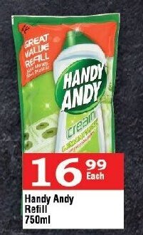 Oxford Freshmarket Handy Andy Refill 750ml offer