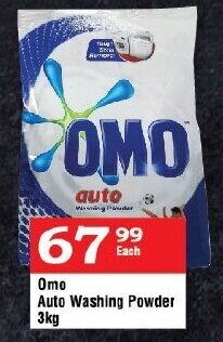Oxford Freshmarket Omo Auto Washing Powder 3Kg offer