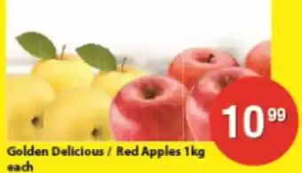 Check Save Golden Delicious/Red Apples 1Kg offer
