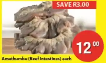 Check Save Amathumbu (Beef Intestines) offer