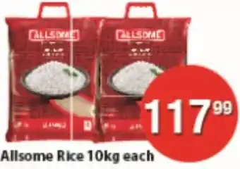 Check Save Allsome Rice 10Kg offer
