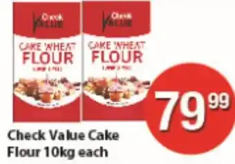 Check Save Check Value Cake Flour 10Kg offer