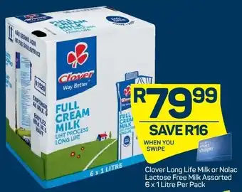 Pick n Pay Clover Long Life Milk 1Litre offer