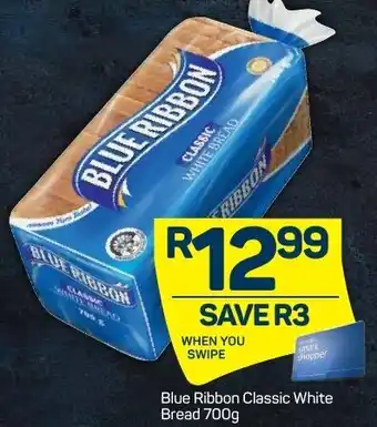 Pick n Pay Blue Ribbon Classic White Bread 700g offer