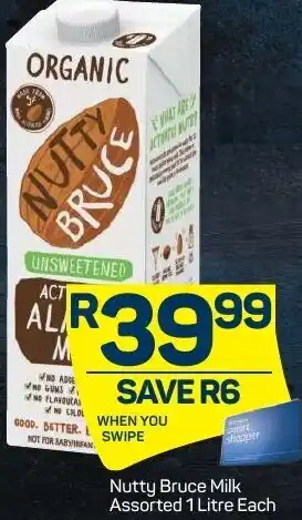 Pick n Pay Nutty Bruce Milk Assorted 1 L offer