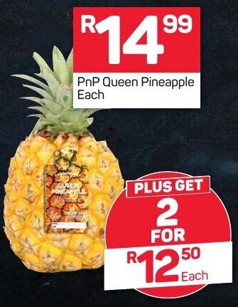 Pick n Pay PnP Queen Pineapple offer