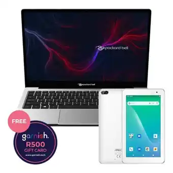 Teljoy Packard bell lemans i5 laptop + mecer xpress 7" tablet offer