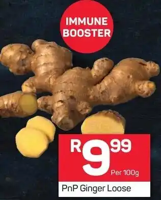 Pick n Pay PnP Ginger Loose 100g offer
