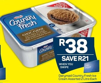 Pick n Pay Dairymaid Country Fresh Ice Cream Assorted 2L offer