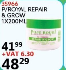 Africa Cash and Carry P/Royal Repair & Grow 200ml offer